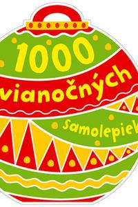 1000 vianočných samolepiek