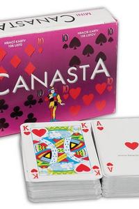 Canasta mini hracie karty 108 listorv / Canasta mini hrací karty 108 listů