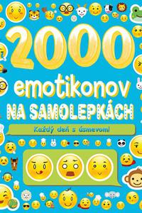 2000 emotikonov na samolepkách - Na každý deň s úsmevom