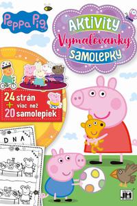 24 strán + viac než 20 samolepiek! Peppa Pig