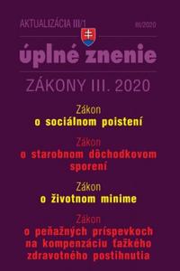 Aktualizácia 2020 III/1