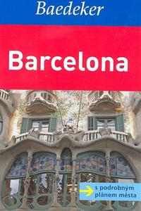 Barcelona s velkou mapou města - Baedeker