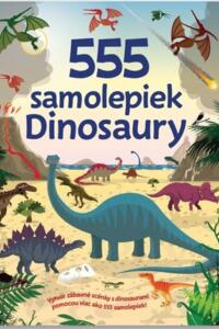 555 samolepiek Dinosaury