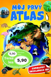 Môj prvý atlas - Samolepky, rozkladacie hry