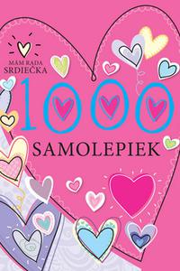 1000 samolepiek - Mám rada srdiečka