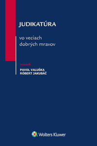 Judikatúra vo veciach dobrých mravov