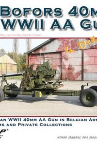 Bofors 40mm WW II. AA gun