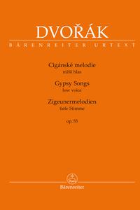 Dvořák - Cigánské melodie op. 55 pro hlas a klavír BA 10432