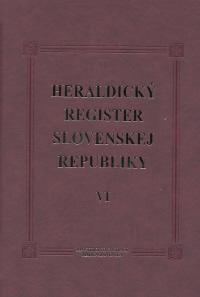 Heraldický register Slovenskej republiky VI.