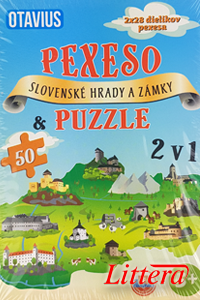 Pexeso a puzzle Slovenské hrady a zámky